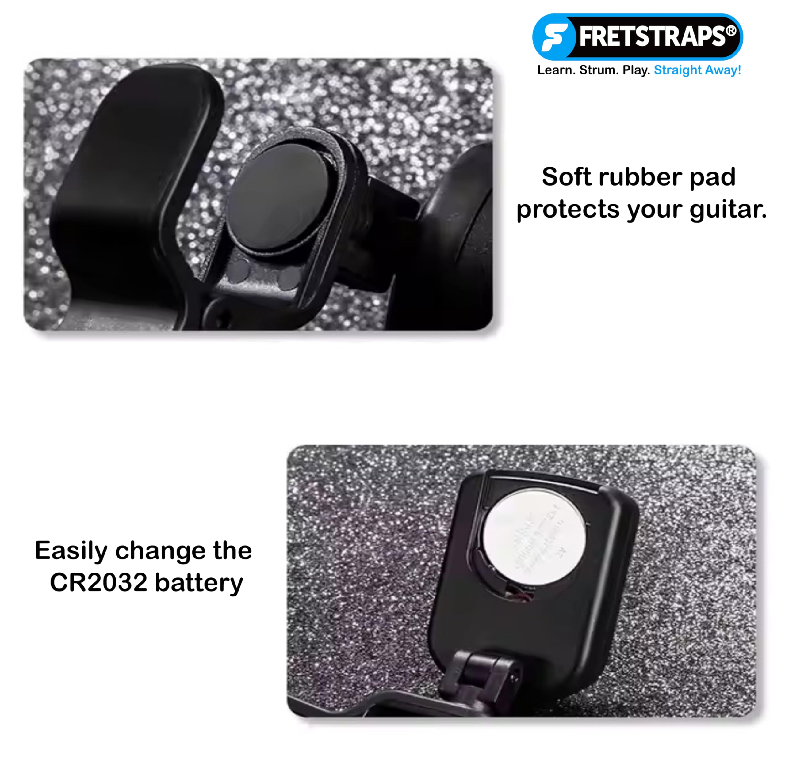 Fretstraps Clip-On Tuner