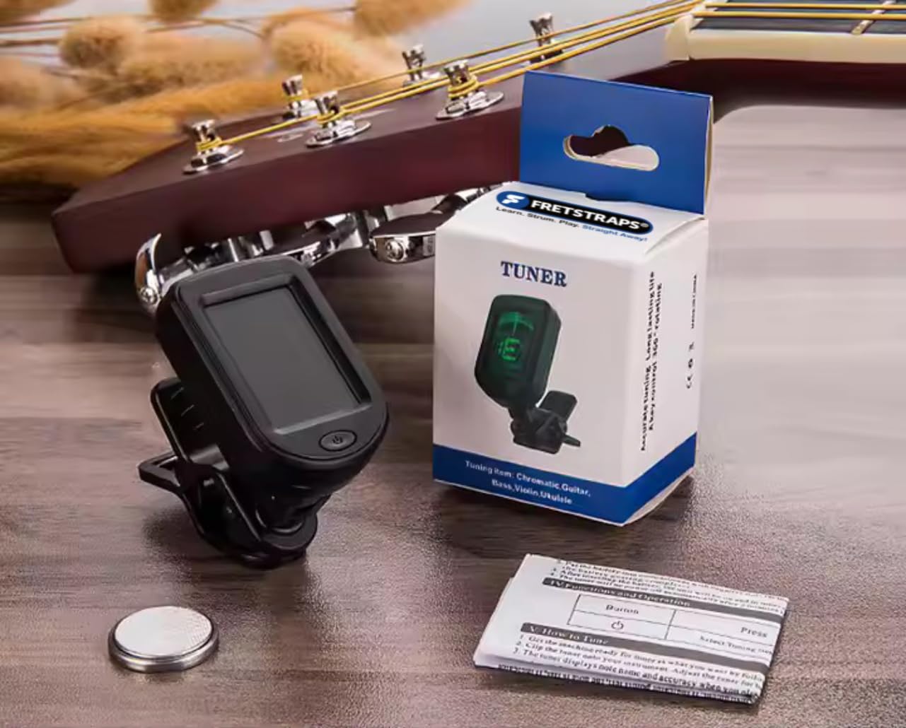Fretstraps Clip-On Tuner