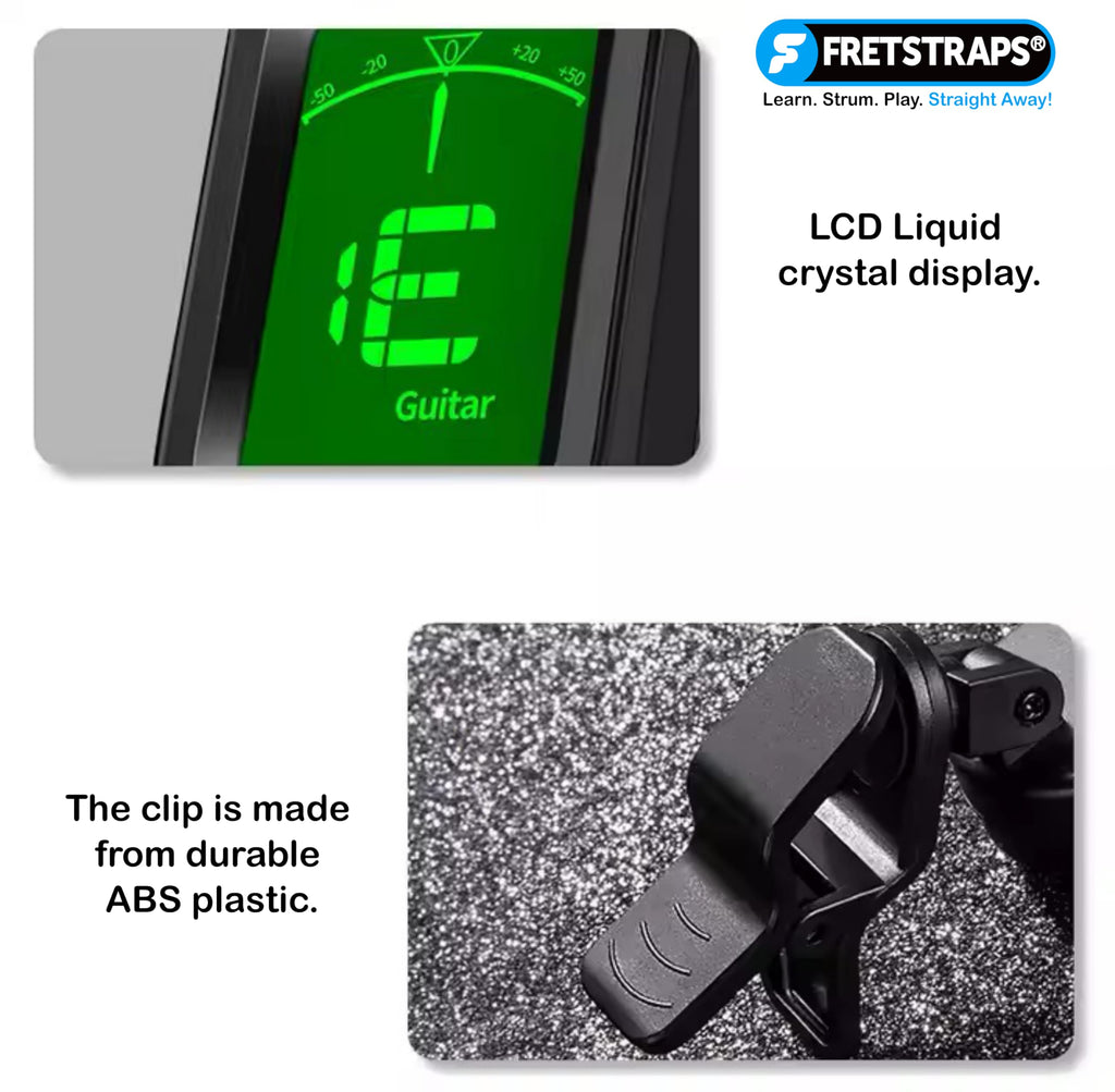 Fretstraps Clip-On Tuner