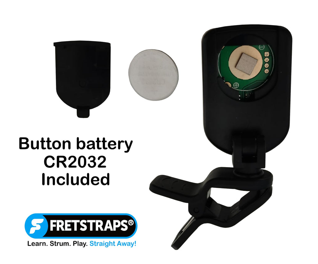 Fretstraps Clip-On Tuner