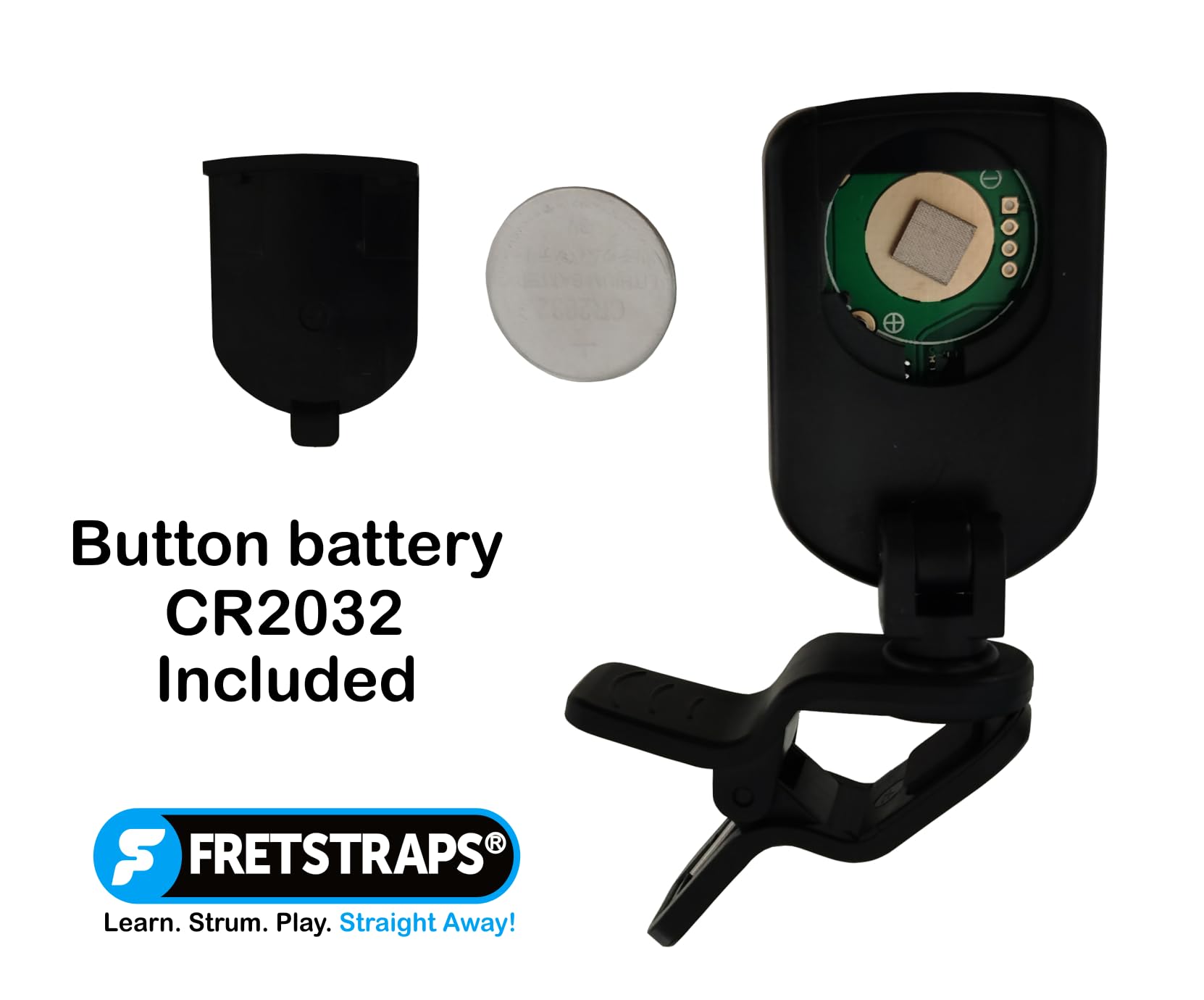 Fretstraps Clip-On Tuner